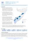 Heavy rains and flooding extend to more areas of Somalia, with 33 districts now deluged